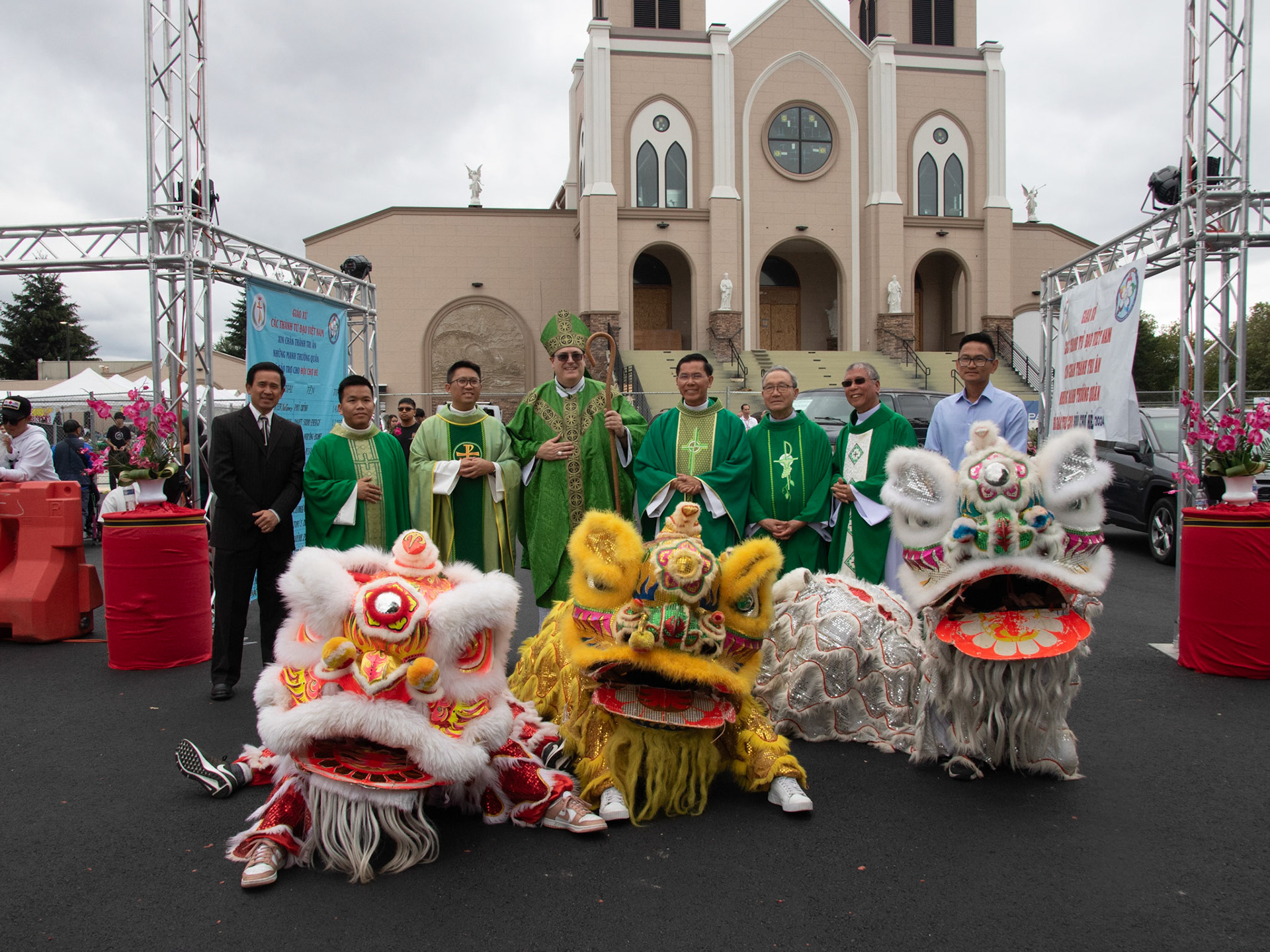 Lion Dance Performance